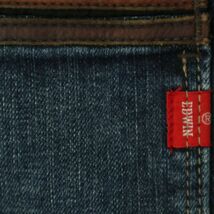 EDWIN エドウィン BTD006 BLUE TRIP★ USED加工 ストレッチ デニム パンツ ジーンズ Sz.28　メンズ 日本製　A4B01643_3#R_画像9