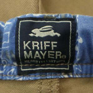 KRIFF MAYER クリフメイヤー 通年 【防汚・はっ水】 クリーネス ジャスト丈 クライム パンツ Sz.L メンズ アウトドア A4B01811_4#Rの画像8