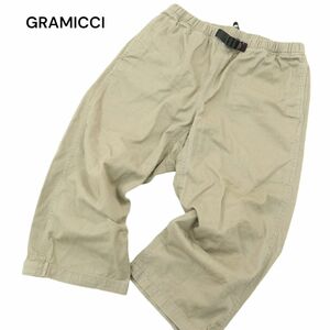 GRAMICCI USA グラミチ 春夏 ストレッチ★ クロップド クライミング パンツ Sz.M　メンズ ベージュ アウトドア　A4B01959_4#P