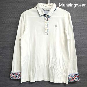 Munsingwear マンシングウェア ゴルフ 長袖 ポロシャツ L