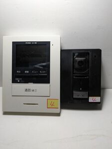 4　アイホン☆ハンズフリーテレビドアホン☆JQ-1ME-T☆JQ-DA☆中古☆