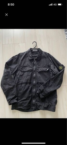 STONE ISLAND（ストーンアイランド）オーバージップアップシャツジャケット メンズM