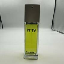 【CHANEL/シャネル】N19 香水 100ml ヴァポリザター 箱無し 残量ほぼ満量 コスメ 化粧品 ブランド 中古品 現状品 B4217_画像1