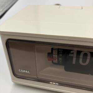 美品 パタパタ時計 COPAL コパル RP-160 通電動作確認済 昭和レトロ 目覚し時計 置時計 検索 CITIZEN セイコー SEIKO 東芝 TOSHIBA E484-1の画像4