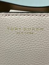 【美品】 TORY BURCH トリーバーチ レザー 2WAY ハンドバッグ ショルダーバッグ バッグ 斜め掛け レディース ピンク 桃 E492_画像6