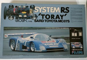 フジミ 1/24 電動RCカー システムRS TORAY SARD TOYOTA MC87S 