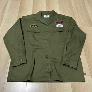 Dickies ディッキーズ ミリタリーシャツ 長袖シャツ M