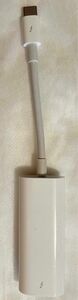 【美品】Apple Thunderbolt 3(USB-C）to Thunderbolt 2 Adapter A1790