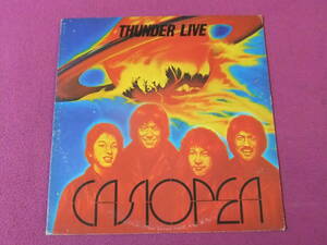 ◎A250/【LP・レコード】/ジャズ『Casiopea(カシオペア) Thunder Live(サンダー・ライブ)』◎