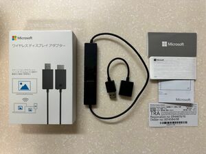 【動作確認済み】Microsoft マイクロソフト ワイヤレス ディスプレイ アダプター P3Q-00009