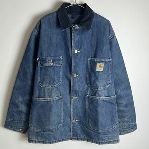 【70s】Carhartt デニムカバーオール ブランケット ヴィンテージ