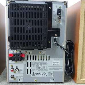 中古 KENWOOD コンパクトディスクステレオシステム RXD-SV3MD 2006年製 システムコンポ リモコン欠品 スピーカー配線欠品 ケンウッドの画像8