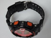 中古 CASIO カシオ G-SHOCK GD-100HC ハイパーカラーズ オレンジ ブラック デジタル メンズ 腕時計 クオーツ ケース付_画像4