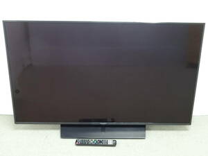 中古 Panasonic パナソニック 液晶テレビ TH-49JX850 2021年製 49V型 4Kダブルチューナー ビエラ リモコン 家財便発送