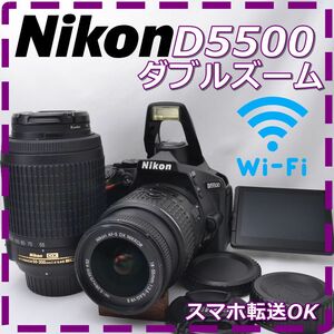 Nikon ニコン D5500 ダブルズーム♪