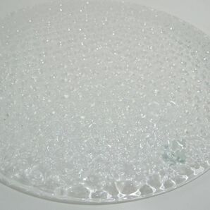 未使用 保管品 Tiffany & co. ティファニー コブルストーン プラター ガラス 大皿 プレート 直径28cm 0404の画像4