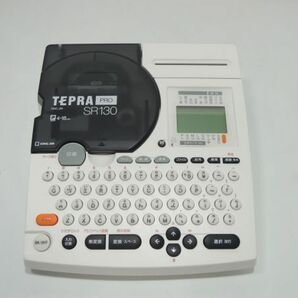 オフィスで活躍 ビジネス「テプラ」 TEPRA PRO テプラ プロ ラベルライター SR130 動作品 0413の画像3