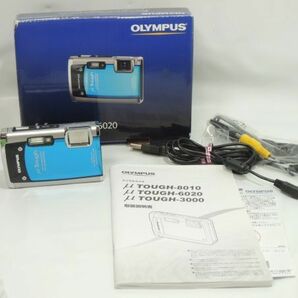 OLYMPUS オリンパス μ TOUGH-6020 ミュータフ 防水デジタルカメラ 動作品 デジカメの画像1