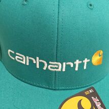 新品 US企画 日本未発売 カーハート Carhartt メッシュキャップ 帽子 Mサイズ グリーン Y007_画像3
