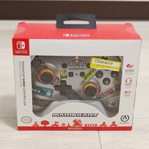 新品 日本未発売 Nintendo Switch 有線ゲームコントローラー マリオカート Y023_画像1