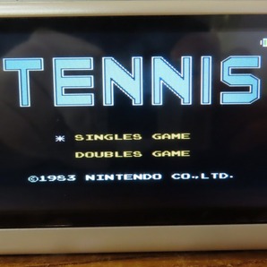 KME13711★FCソフトのみ テニス TENNIS 文字版 起動確認済み クリーニング済み ファミコンの画像4