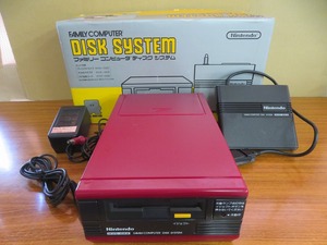 KMH1366* nintendo disk system HVC-022 Belt have been exchanged. .RAM adaptor AC adaptor RF extender out box attaching cleaning * operation verification ending 