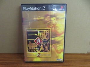 KMG3518★PS2ソフト 真・三國無双2 SHIN・SANGOKUMUSOU2 ケース説明書付き 起動確認済み 研磨・クリーニング済み プレイステーション2