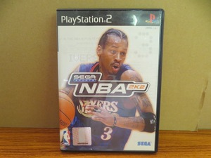 KMG3526★PS2ソフト NBA 2K2 ケース説明書付き 起動確認済み 研磨・クリーニング済み プレイステーション2