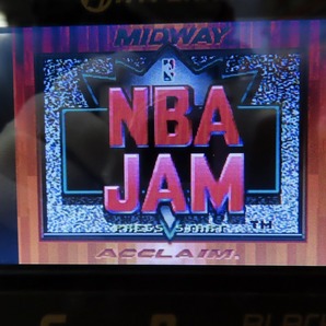 KM7072★SFCソフトのみ NBAジャム NBAJAM 起動確認済み クリーニング済み スーファミの画像4