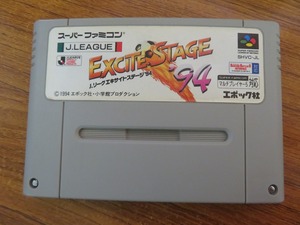 KME13812★SFCソフトのみ J.リーグ エキサイトステージ '94 J.LEAGUE EXCITE STAGE '94 起動確認済み クリーニング済み スーパーファミコン
