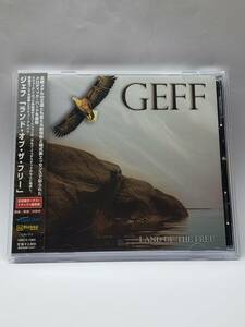 GEFF／LAND OF THE FREE／ジェフ／ランド・オブ・ザ・フリー／国内盤CD／帯付／2009年発表／1stアルバム/廃盤/ヨラン・エドマン/北欧メタル