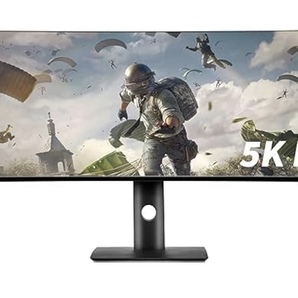 49インチ超ワイドデュアルQHD（5120 x 1440）IPS曲面ゲームディスプレイ、75 Hz、49インチモニター、HDR 400、内蔵スピーカー、USB-C、の画像3