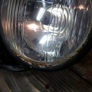 デュアルヘッドライト/２灯ハロゲンH4 35/35Wバイザー付きの中古です。(ストリート)の画像5