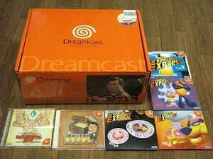 [SEGA] ドリームキャスト本体 初期型(1998年製)(YAMAHA製GD-ROMドライブ搭載/MIL-CD対応)[箱説付き]