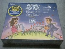 [未開封][MATTEL社] MEN ARE FROM MARS, Women Are from Venus The GAME (英語版/1998年製)[ボードゲーム]_画像1