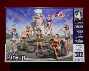 ★マスターボックス(35183) 1/35 Pin-up ピンナップガールズ(6体) 40'スタイル 外箱未開封(定形外300円他)