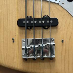 【動作未確認】Fernades フェルナンデス エレキベース BURNY BASS 70年代 ナチュラル ハードケース付き (RM-016)の画像5