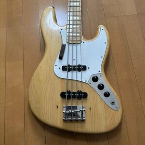 【動作未確認】Fernades フェルナンデス エレキベース BURNY BASS 70年代 ナチュラル ハードケース付き (RM-016)の画像3