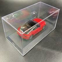 京商 1/43 Nissan Fairlady Z Version ST Red/Black ミニカー_画像9