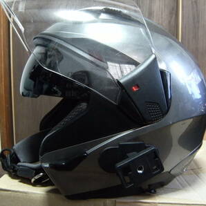 ☆ ZEROS HELMETS ゼロスヘルメット RK-2 シルバーメタリック ジェット型 サイズXL レッドバロン 中古 ☆の画像2