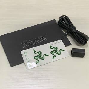 Razer レイザー BlackShark V2 HyperSpeed ワイヤレスゲーミングヘッドセット(2.4GHz) Bluetooth USB接続 軽量 70時間持続 ブラックの画像10