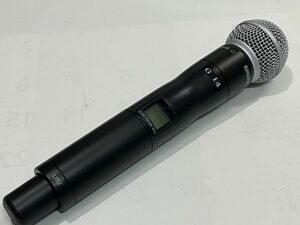 SHURE　UR2-G1HK/SM58　国内正規品　開封未使用品　動作品　美品　擦傷錆汚れ等有り　現状渡し ＊工事設計認証の証明書付