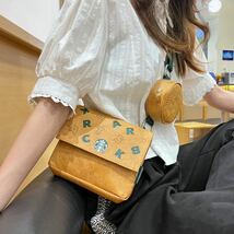 スターバックス海外限定　スタバ日本未発売トートバック　ハンドバッグ　小物入れ 黄色_画像6