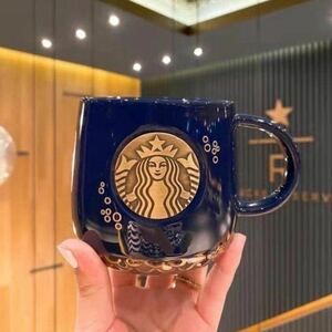 スタバ　スターバックス マグカップ 414ml ブルー