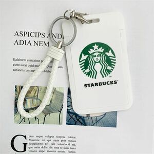  Starbucks start ba abroad limitation watermelon inserting ticket holder key holder card inserting white 