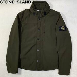 ☆極美品☆ STONE ISLAND SOFT SHELL-R ナイロンジャケット　メンズ　Lサイズ