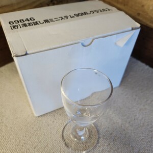 澪ミニステムグラス　90ml　6個入り　東洋佐々木ガラス　ソーダライムガラス　透明　お酒　スパークリング　