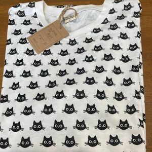 新品　猫柄半袖Tシャツ　メンズ　3L 