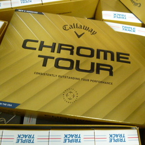 ◆2024年！新登場/正規品◆キャロウェイ ゴルフ CHROME TOUR TRIPLE TRACK/ホワイト/2ダース/Callaway/WH◆クロムツアー/新品の画像2