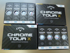 ◆2024年！新登場/正規品◆キャロウェイ ゴルフ CHROME TOUR X TRIPLE TRACK/ホワイト/2ダース/Callaway/WH◆クロムツアーX/新品